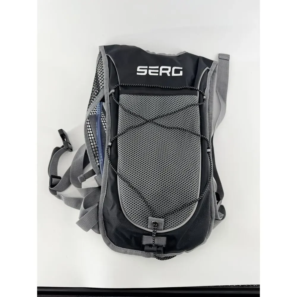 SERG Hydration Bag WithBladder Woods Hydrate Runner Backpack 72 Oz. Gorpcore